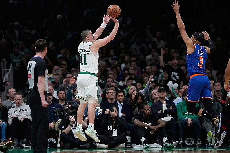 NBA Basketball: New York Knicks vs Boston Celtics