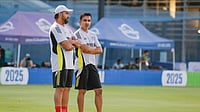 Rohit Vs Agarkar And Gambhir: Are The Ghosts Of Ganguly-Chappell Era Back In Indian Cricket? Photo: X | Rohit Sharma : Indian men's cricket team head coach Gautam Gambhir (R) with captain Rohit Sharma.