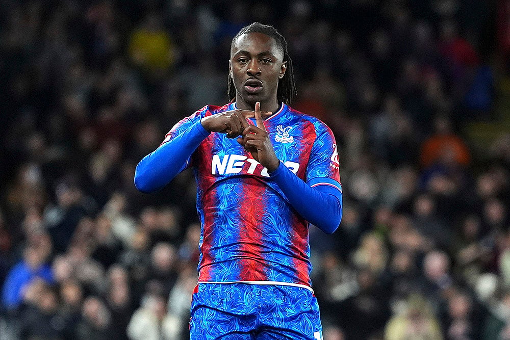 English Premier League soccer Crystal Palace vs Nottingham Forest match: Eberechi Eze