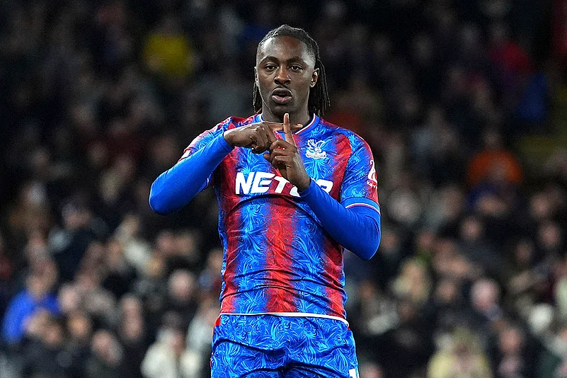 English Premier League soccer Crystal Palace vs Nottingham Forest match: Eberechi Eze