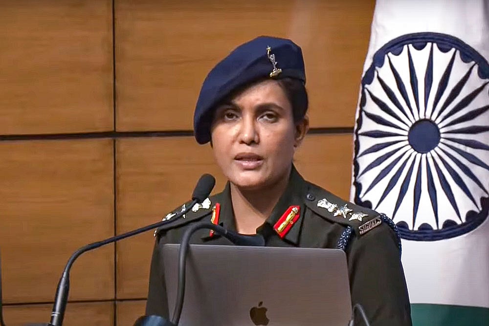 Col Sofiya Qureshi