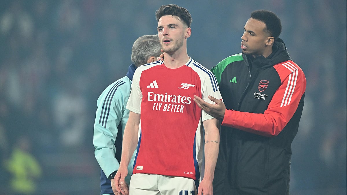 Arsenal midfielder Declan Rice
