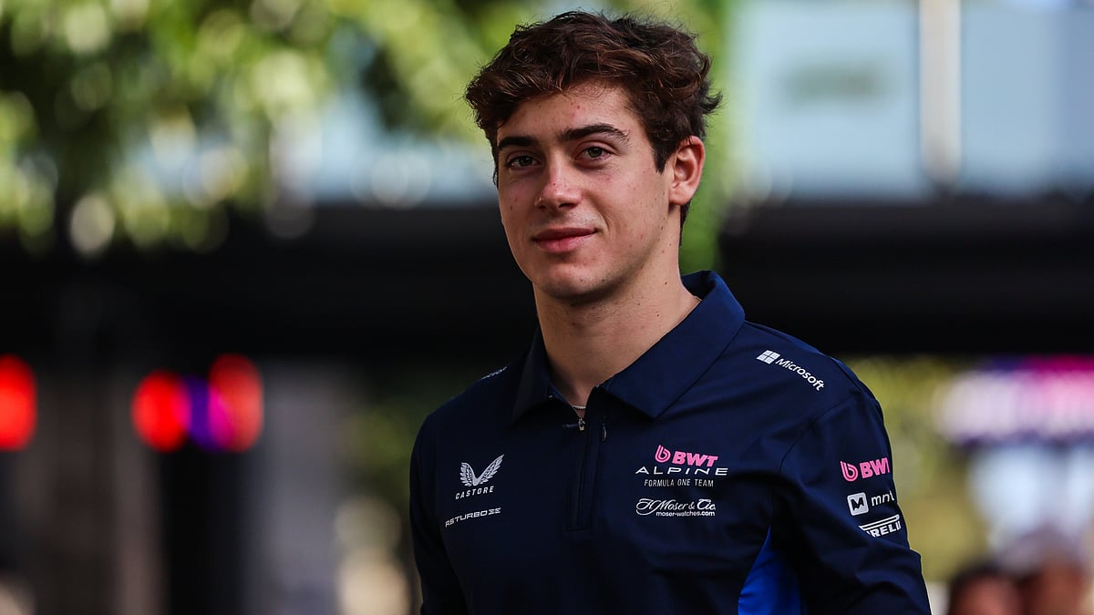 Argentine Franco Colapinto joined Alpine as a reserve driver in January.
