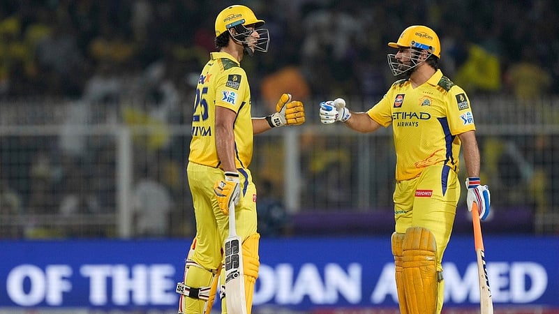 Chennai Super Kings Shivam Dube Mahendra Singh Dhoni AP