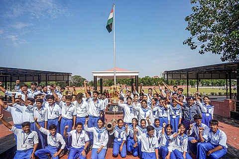 Operation Sindoor: School students celebrate