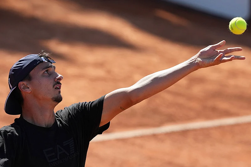 Italy Tennis Open Jannik Sinner Returns after Doping Ban_Lorenzo Sonego