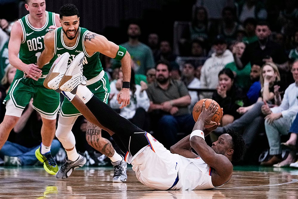 NBA Eastern Conference Semifinals game 2 New York Knicks vs Boston Celtics: OG Anunoby