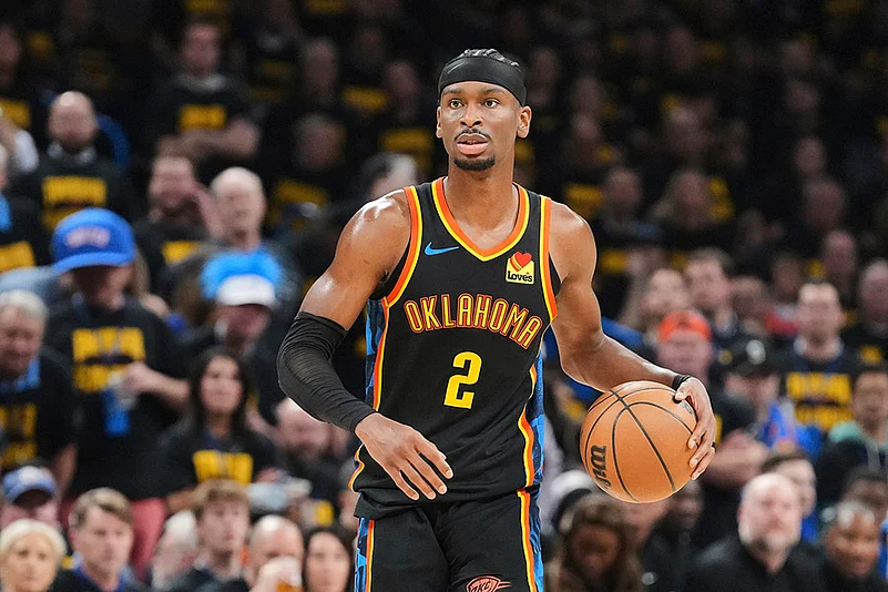 NBA Western Conference Semifinals Oklahoma City Thunder Vs Denver Nuggets: Shai Gilgeous-Alexander