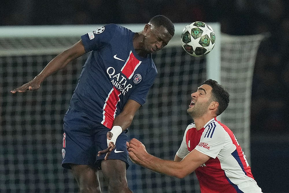 France Soccer Champions League: Paris Saint-Germain vs Arsenal