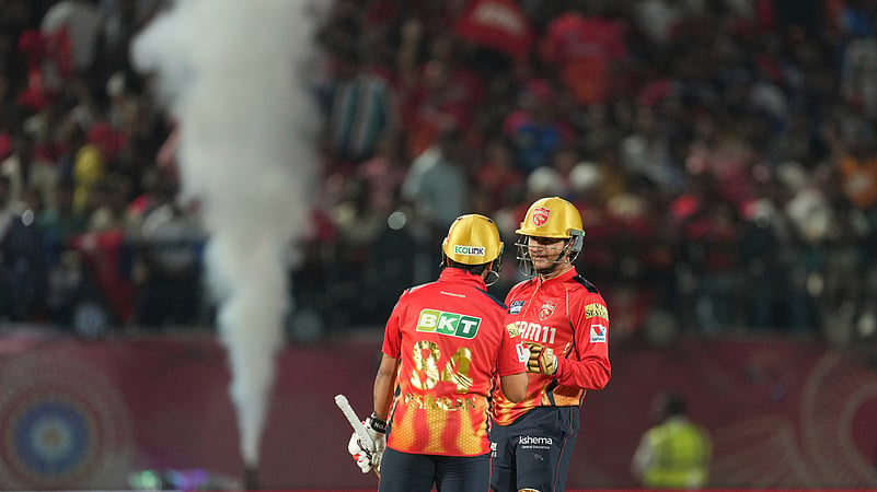 Priyansh Arya and Prabhsimran Singh in the IPL 2025. AP Photo
