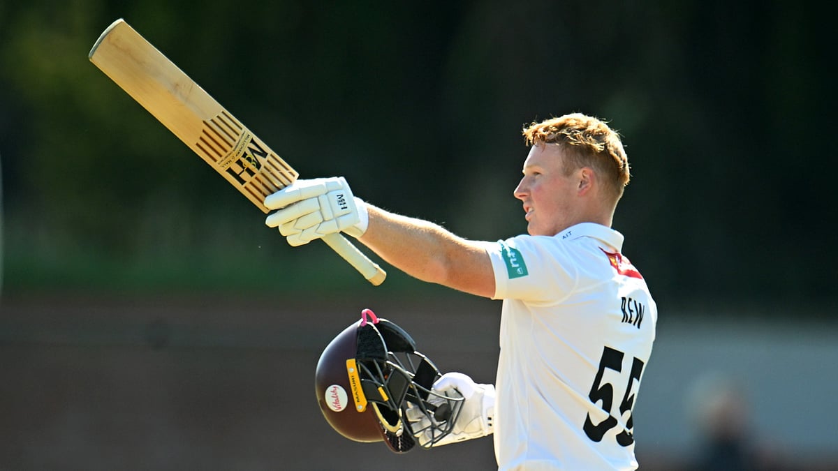 File Photo : James Rew is replacing Essex batter Jordan Cox.