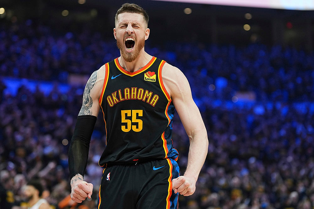 NBA Western Conference Semifinals game 2 Oklahoma City Thunder Vs Denver Nuggets: Isaiah Hartenstein