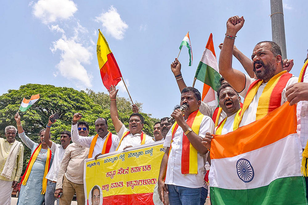 Pro -Kannada activists hail Op Sindoor