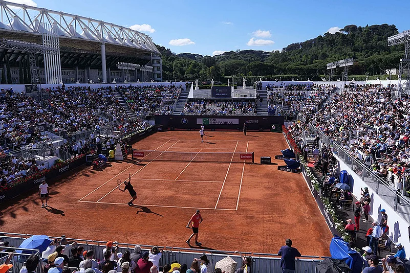 Italy Tennis Open Jannik Sinner Returns after Doping Ban_2