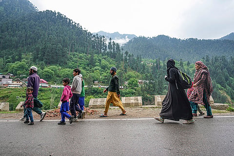 Pakistani shelling in Baramulla 