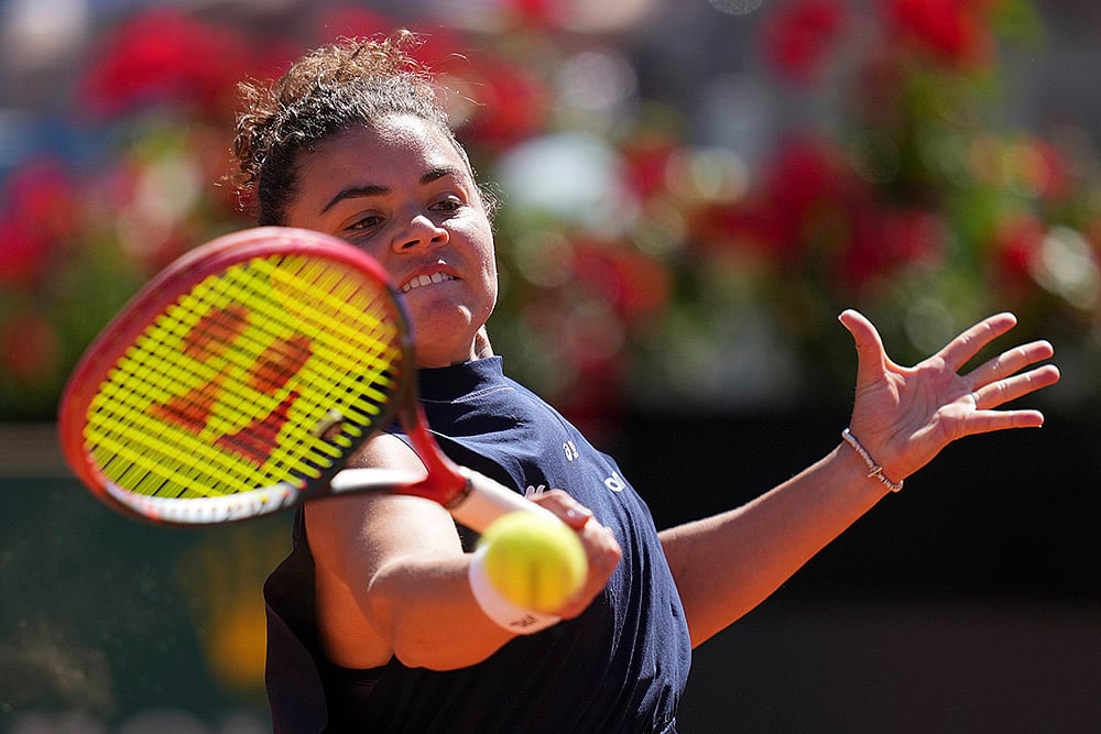 2025 Italian Open tennis tournament third round Photo: Jasmine Paolini vs Lulu Sun