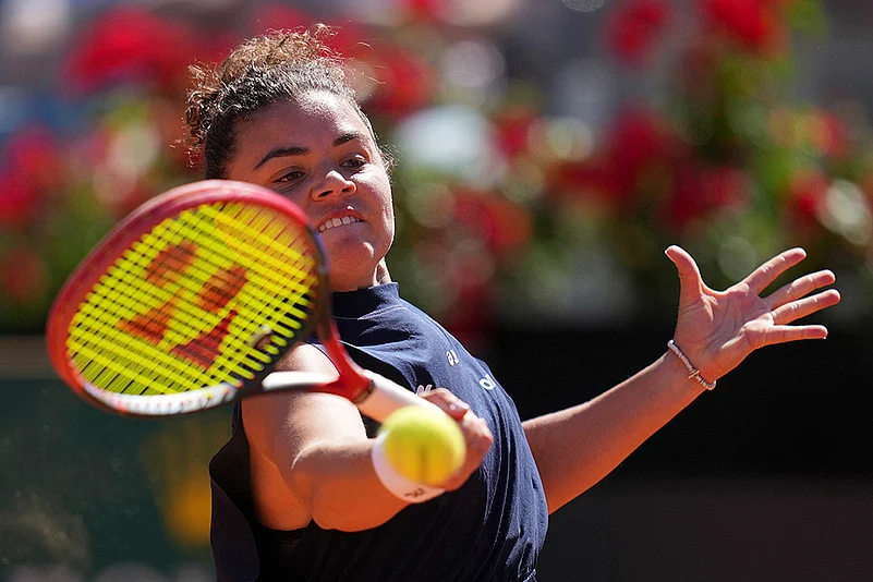 2025 Italian Open tennis tournament third round Photo: Jasmine Paolini vs Lulu Sun