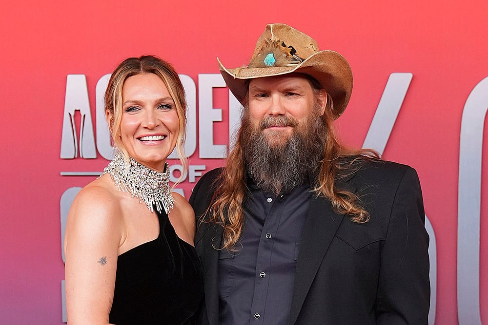 60th annual Academy of Country Music Awards: Morgane Stapleton and Chris Stapleton