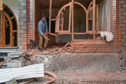 Pakistani shelling in Baramulla
