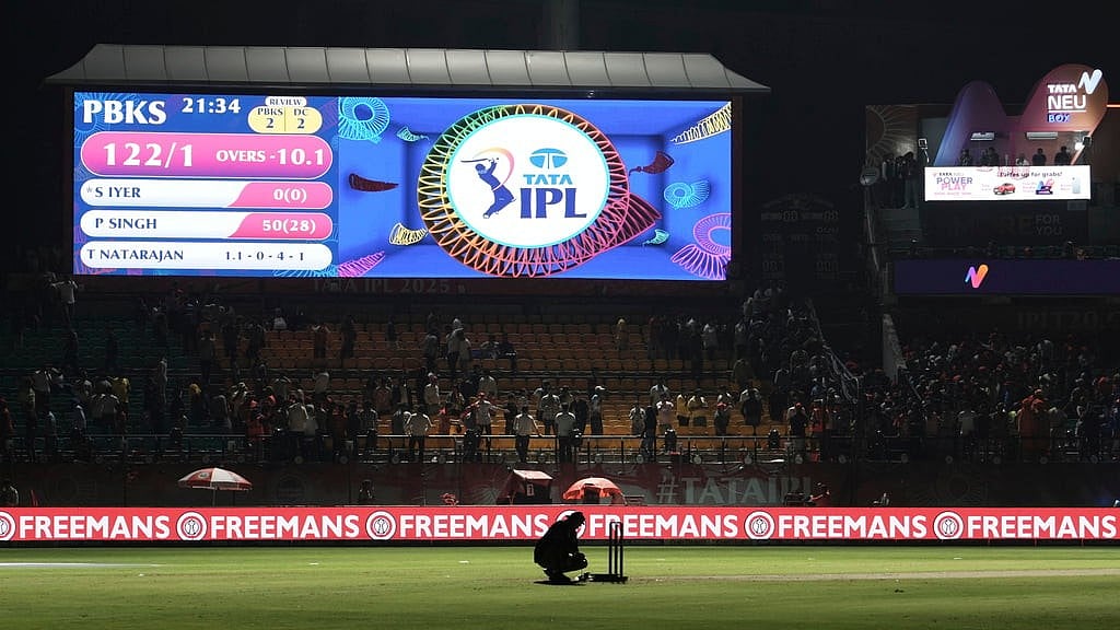 Indian Premier League 2025 suspended for a week - AP/Ashwini Bhatia