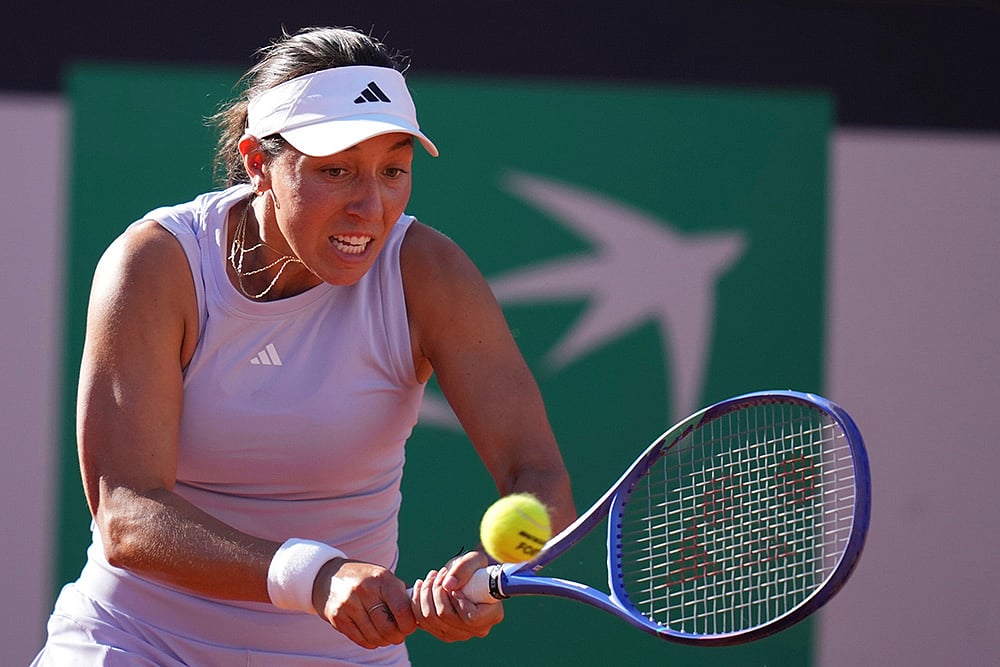 2025 Italian Open tennis tournament third round Photo: Jessica Pegula vs Ashlyn Krueger