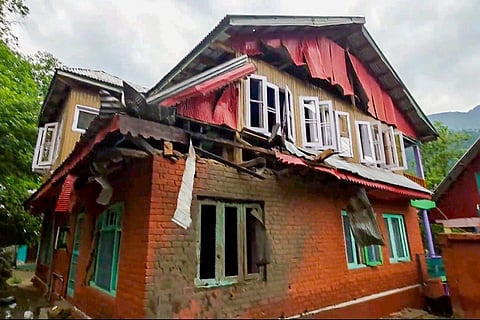 Pakistani shelling in Baramulla