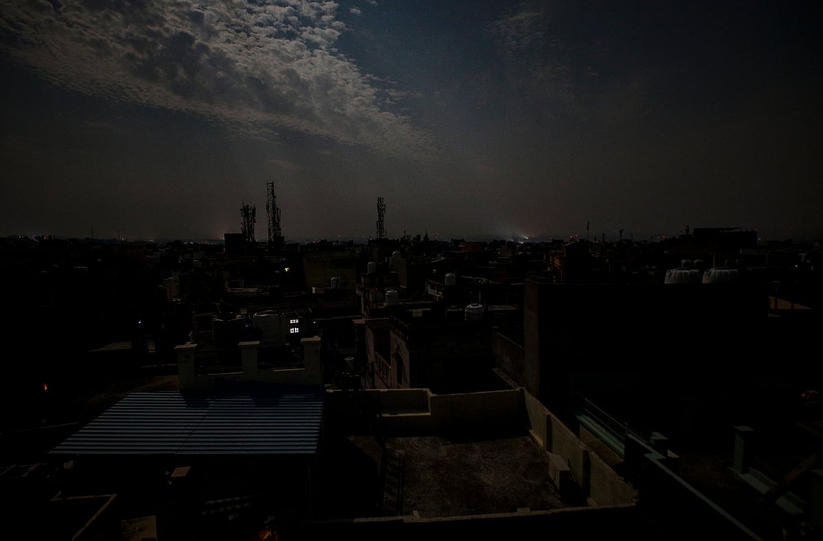 Blackout In Jammu after sound of blasts on Friday - PTI