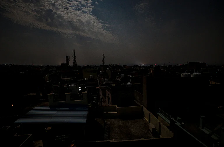 Blackout In Jammu after sound of blasts on Friday - PTI