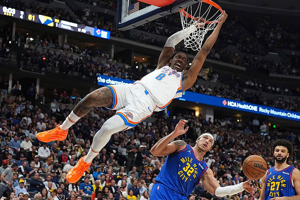 NBA Basketball: Oklahoma City Thunder vs Denver Nuggets