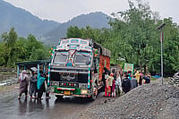 War On Doorstep In The Bordering Villages Of North Kashmir | Photo: Hafeez Wani : In Search of Shelter: People leaving Hajinar village, Kupwara, in North Kashmir, on May 9, after two days of continued shelling