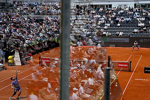 Italian Open Tennis Tournament: Dusan Lajovic vs Carlos Alcaraz