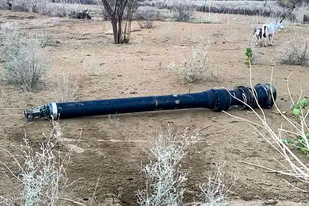 Unidentified object lands in Rajasthans Barmer