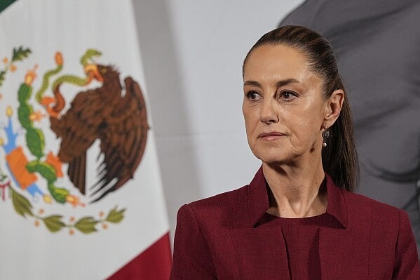 Mexican President Claudia Sheinbaum  - AP