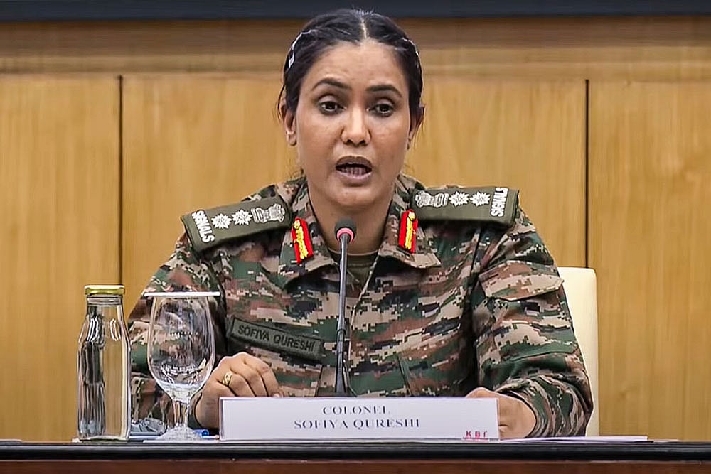 Armys Colonel Sofiya Qureshi