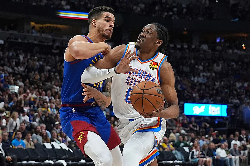 NBA Basketball Game: Denver Nuggets vs Oklahoma City Thunder