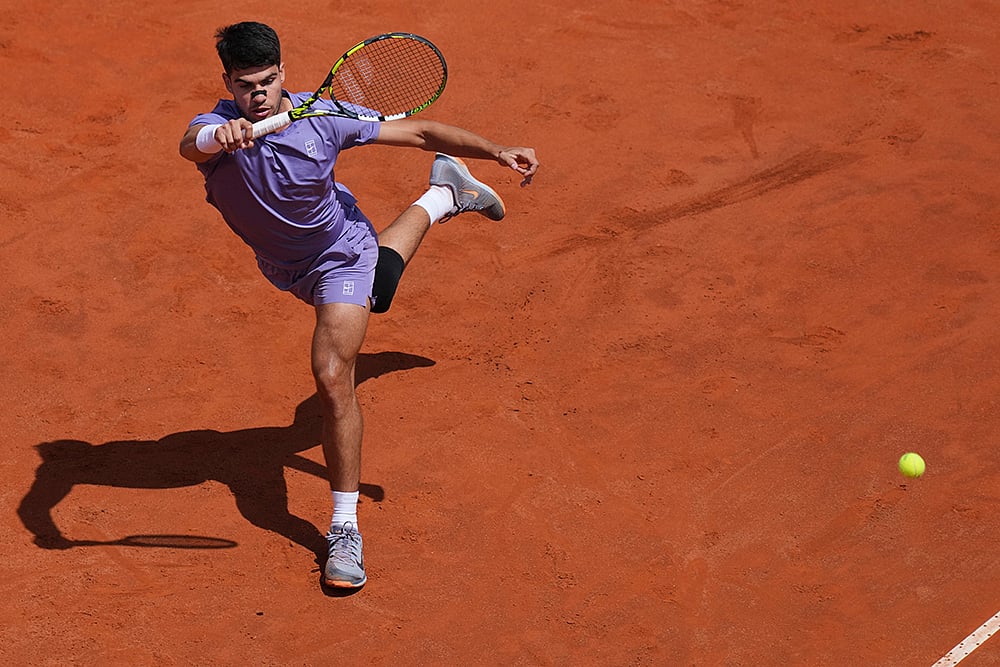 Italian Open Tennis Tournament: Dusan Lajovic vs Carlos Alcaraz