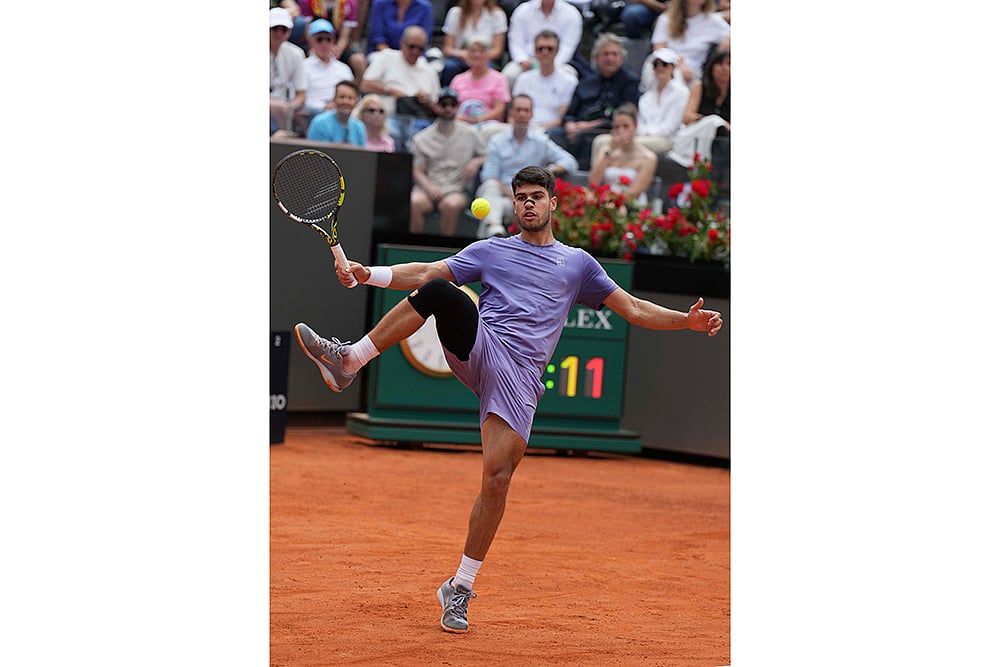 Italian Open Tennis: Carlos Alcaraz vs Dusan Lajovic