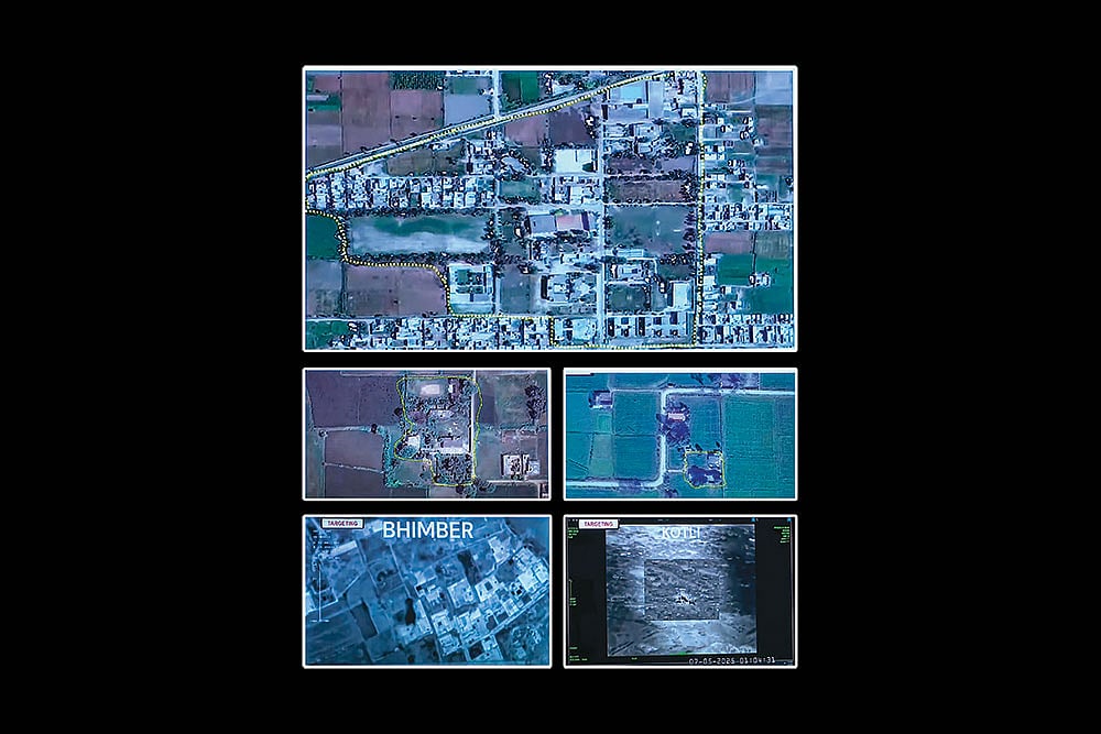 | Photo: PTI : The Aftermath: Satellite images show the extent of damage after Operation Sindoor 