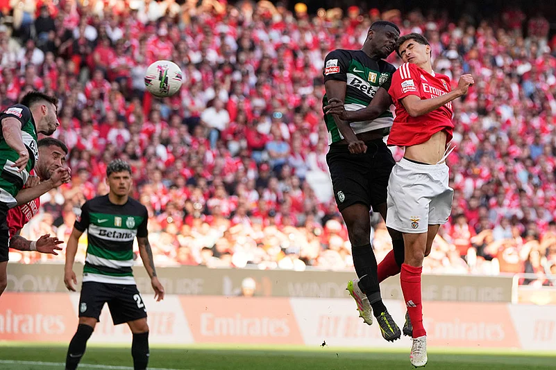 Portuguese league soccer Primeira Liga SL Benfica vs Sporting CP: Antonio Silva