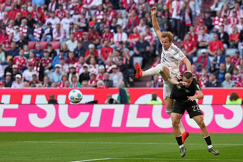 Germany Soccer Bundesliga FC Bayern Munich and Borussia Moenchengladbach: Harry Kane