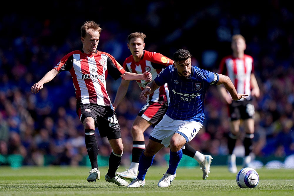 Britain soccer Premier League Ipswich Town vs Brentford: Sam Morsy