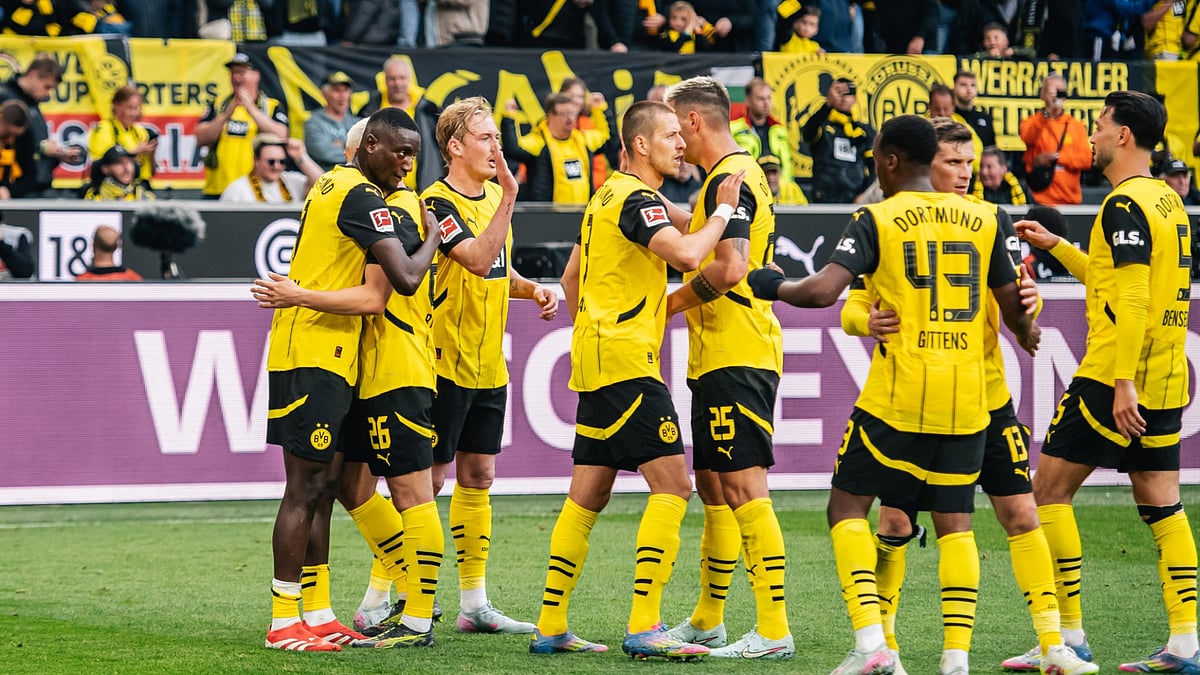 Borussia Dortmund vs Wolfsburg file photo