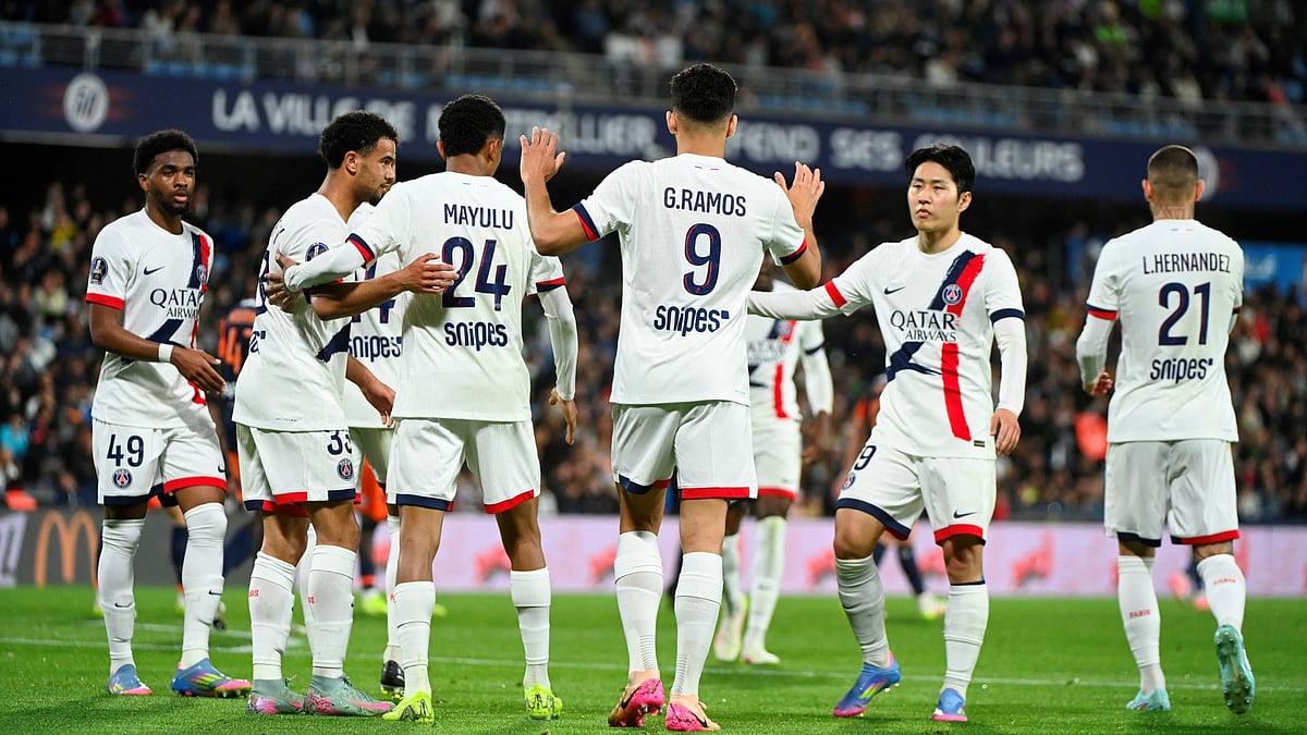 Goncalo Ramos scored a hat-trick in PSG's big win.
