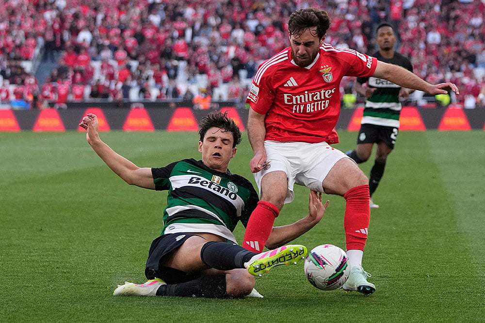 Portuguese league soccer Primeira Liga SL Benfica vs Sporting CP: Eduardo Quaresma