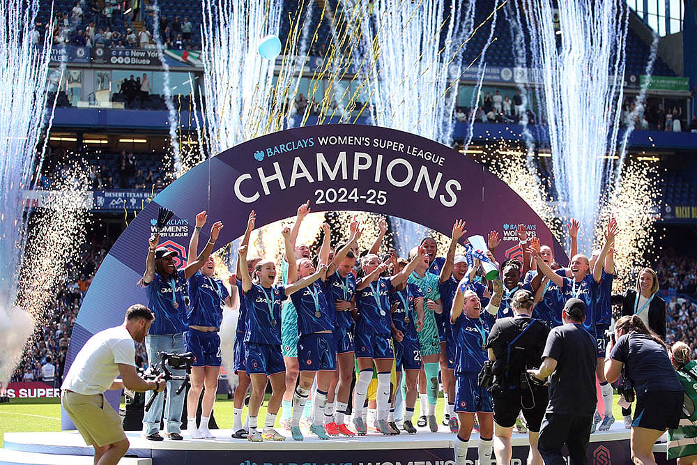 | Photo: Rhianna Chadwick/PA via AP : Womens Super League 2024-25: Chelsea Vs Liverpool 