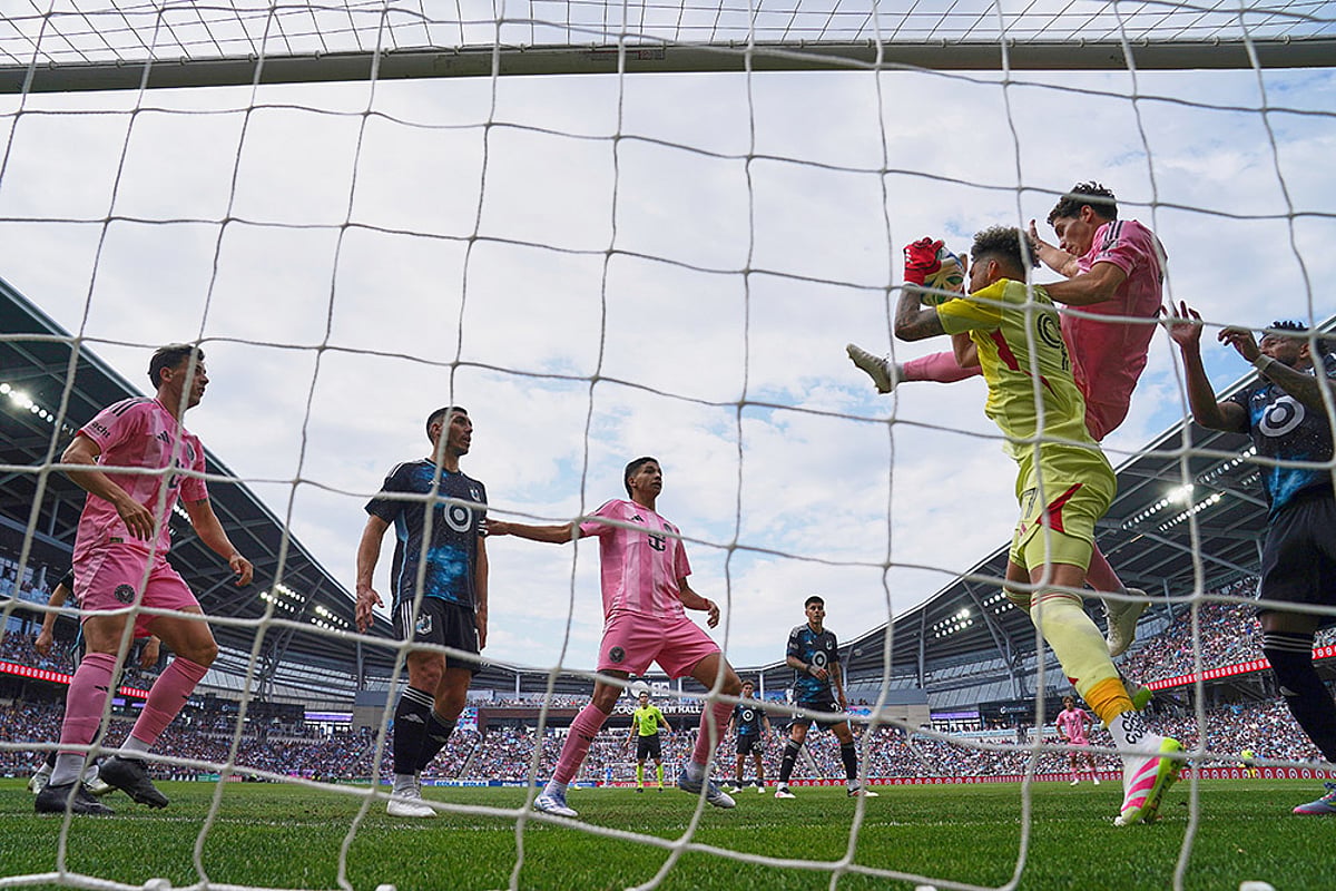 MLS Inter Miami vs Minnesota United Soccer: Dayne St. Clair