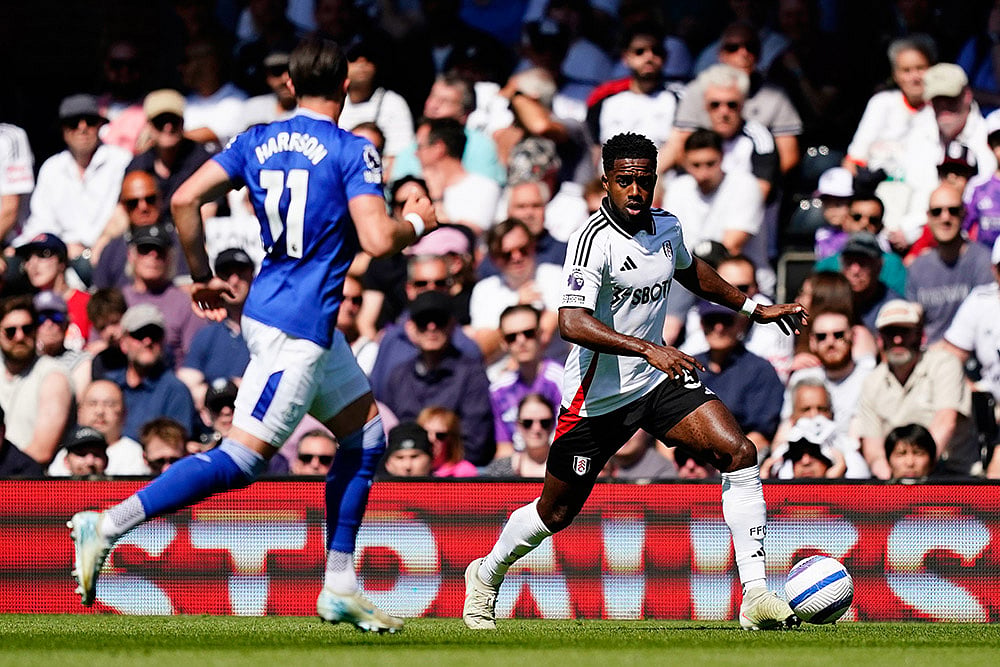 Britain soccer Premier League Fulham Vs Everton: Ryan Sessegnon