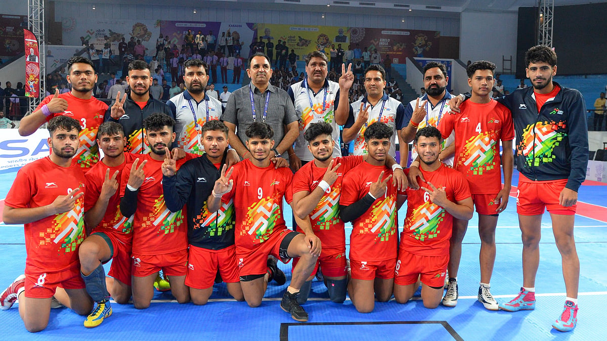 SAI : Haryana beat Maharashtra 39–28 in the U-18 kabaddi final at the Khelo India Youth Games.