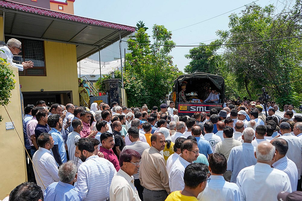 Raj Kumar Thapas funeral