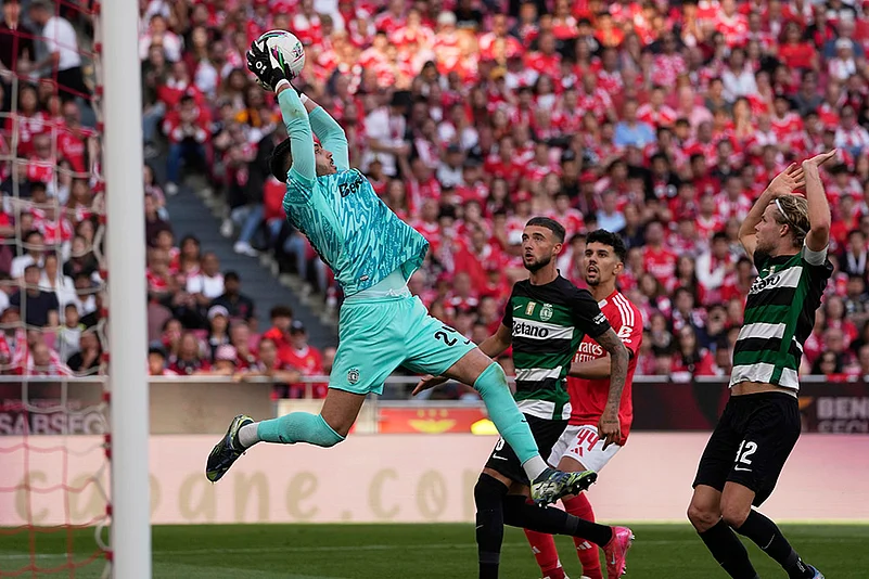Portuguese league soccer Primeira Liga SL Benfica vs Sporting CP: Rui Silva